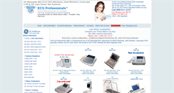 Desktop Screenshot of ecg-professionals.com