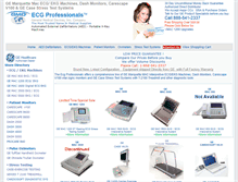 Tablet Screenshot of ecg-professionals.com